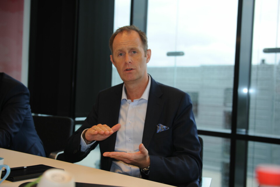 DIGITALISERING: Norgessjef Christian Schøyen forteller om flere avtaler i offentlig sektor i 2015. (Arkivfoto)