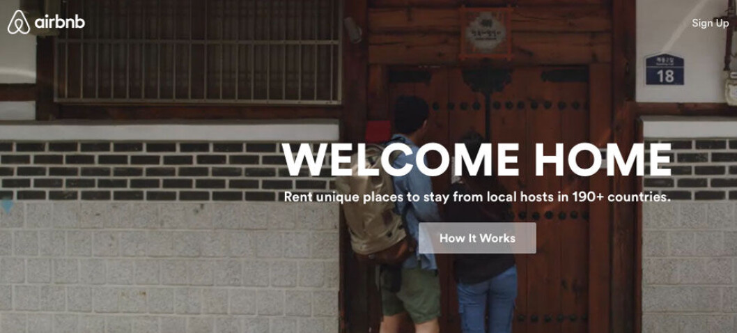 DELING: Airbnb ble startet i San Fransisco i 2008. Selskapet formidler ca. 250.000 rom i over 30.000 byer i 92 land, og er et eksempel på The Sharing Economy, skriver Cathrine Klouman. DELING: Airbnb ble startet i San Fransisco i 2008. Selskapet formidler ca. 250.000 rom i over 30.000 byer i 92 land, og er et eksempel på The Sharing Economy, skriver Cathrine Klouman.