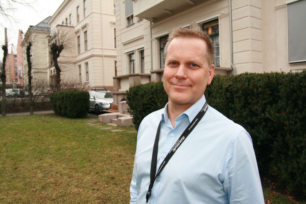 SIKKERHETSBRUDD: Jørn Tore Hov og Mnemonic følger trusselbildet verden over for sine kunder. Av 3 milliarder registrerte hendelser i fjor var 16.000 sikkerhetsbrudd. (Foto: Charles Williamsen). SIKKERHETSBRUDD: Jørn Tore Hov og Mnemonic følger trusselbildet verden over for sine kunder. Av 3 milliarder registrerte hendelser i fjor var 16.000 sikkerhetsbrudd. (Foto: Charles Williamsen).