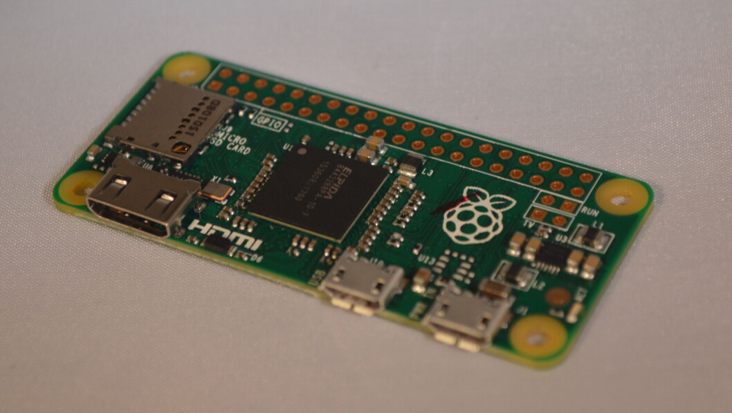 FØRTI: Den nyeste modellen Raspberry Pi Zero vil koste 40 kroner. FØRTI: Den nyeste modellen Raspberry Pi Zero vil koste 40 kroner.
