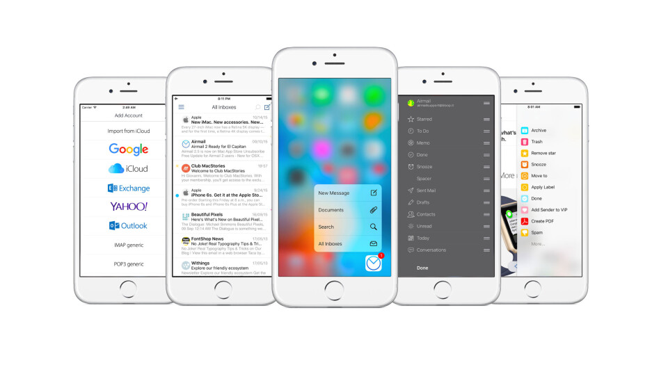 EPOST: Airmail for både Mac og iOS. (Foto: Bloop) EPOST: Airmail for både Mac og iOS. (Foto: Bloop)