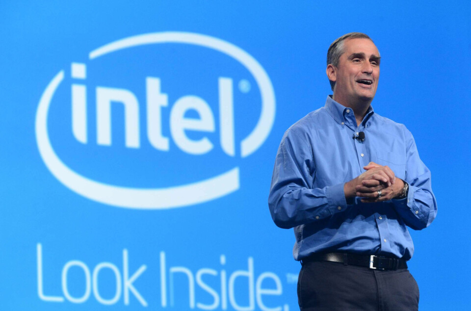 MINDRE VIKTIG MED PC: Brian Krzanich i Intel selger ut McAfee for å endre orienteringen i brikkegiganten. Foto: Intel