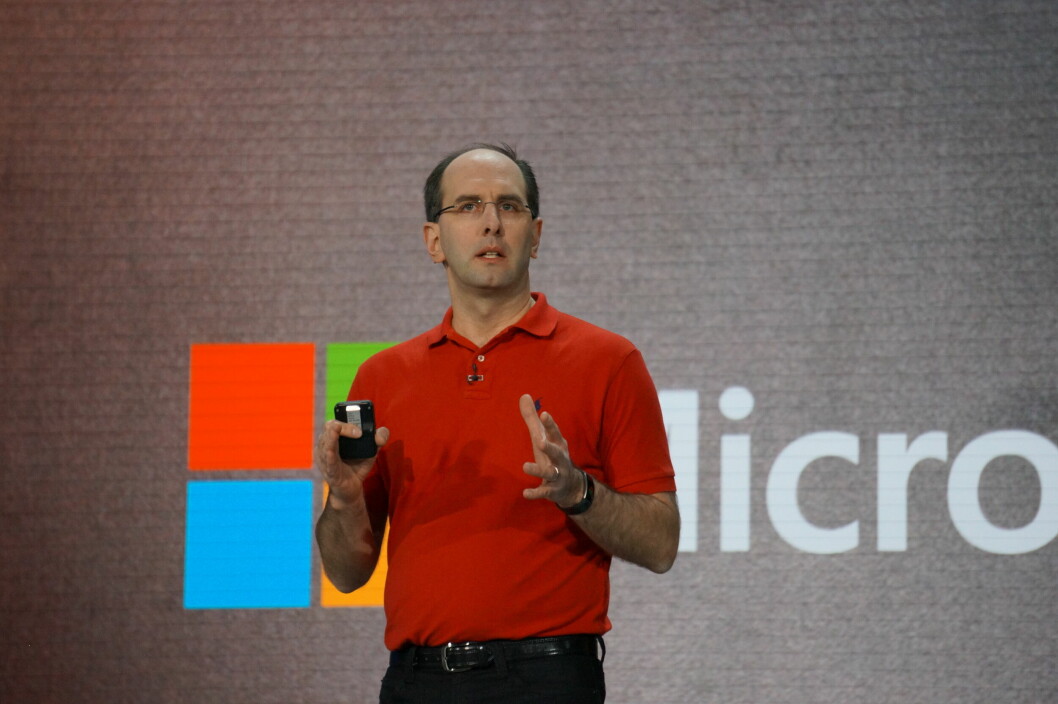 I SKYEN: Microsoft-sjefen med ansvar for enterprise og cloud, Scott Guthrie åpnet Ignite-konferansen og fokuserte på skyen. Foto: Blair Hanley Frank/IDG