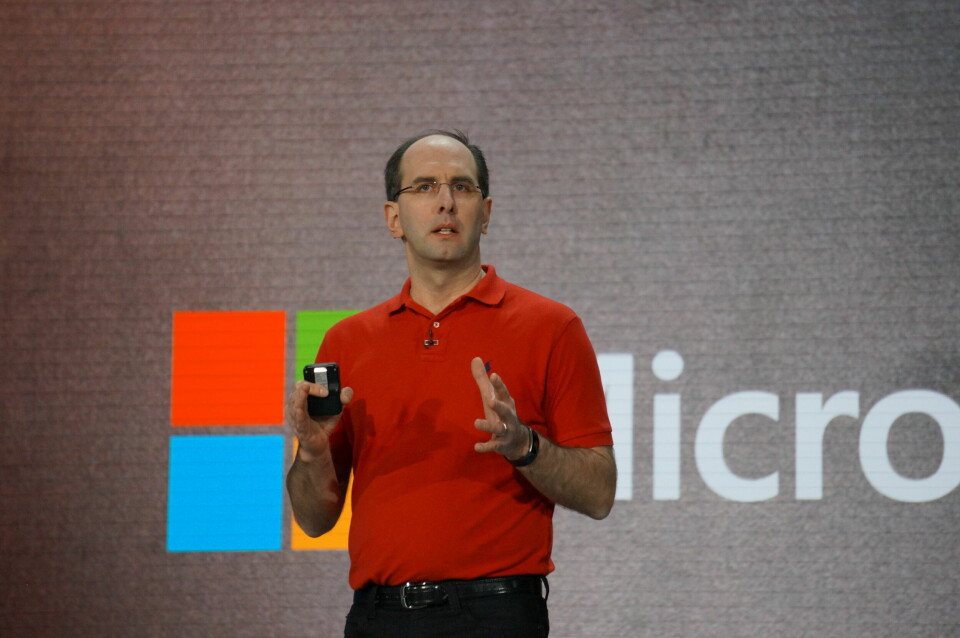 I SKYEN: Microsoft-sjefen med ansvar for enterprise og cloud, Scott Guthrie åpnet Ignite-konferansen og fokuserte på skyen. Foto: Blair Hanley Frank/IDG
