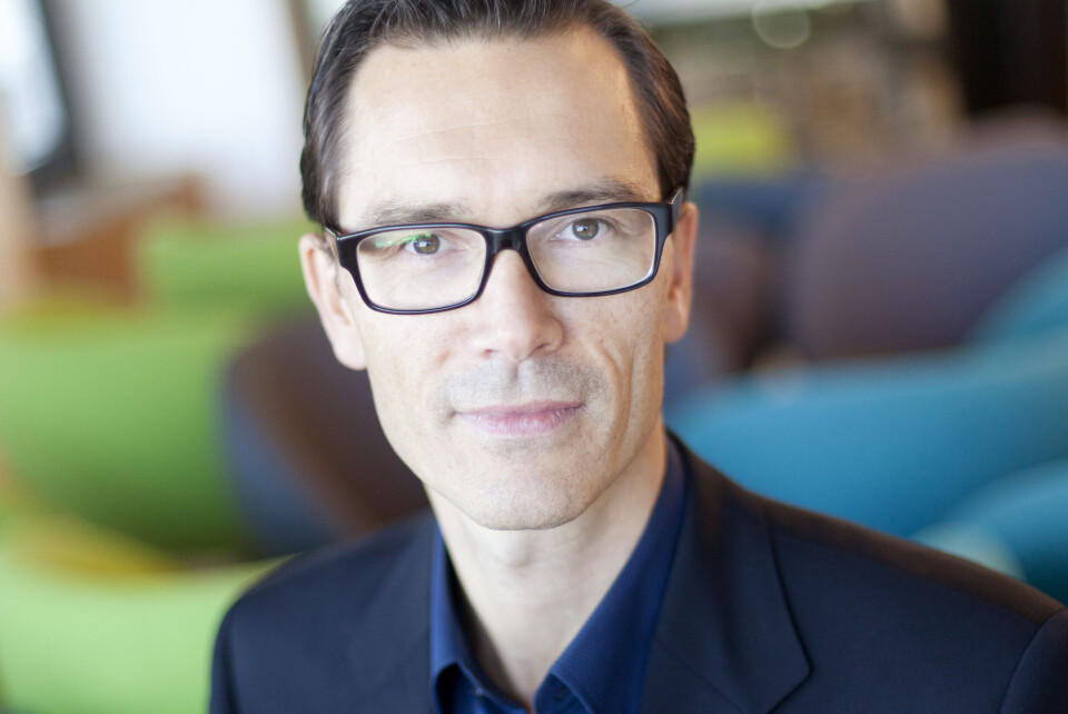 FORNØYD: Petter Merok hos Microsoft konstaterer at også Evry satser på Azure. FORNØYD: Petter Merok hos Microsoft konstaterer at også Evry satser på Azure.