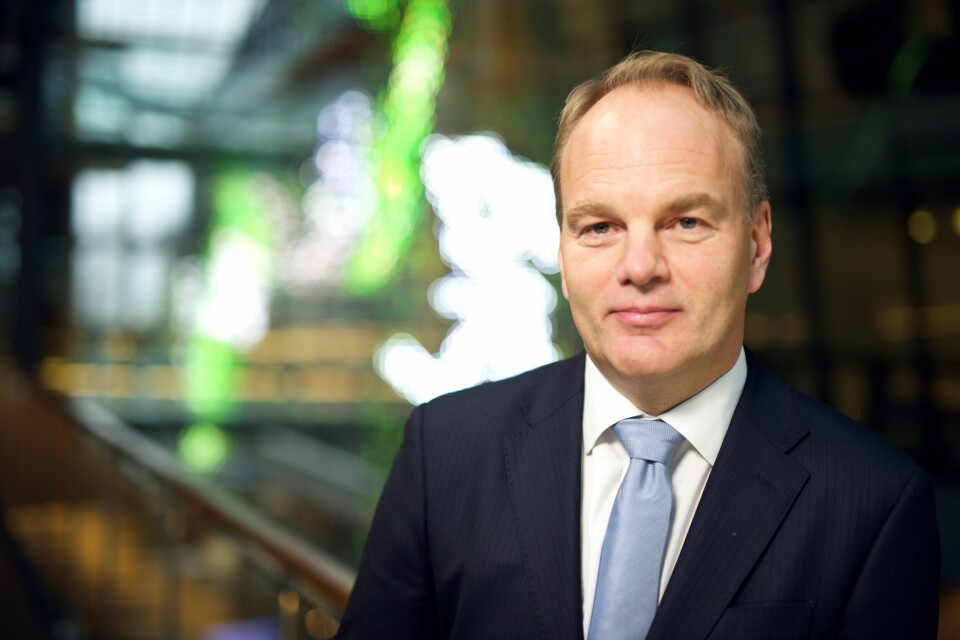 TUNGVEKTER: Wiljar Nesse jobbet tidligere som leder for forretningsområdet Bank og Finans i EDB Business Partner, inntil fusjonen som ble til Evry ble gjennomført, der Nesse ledet Financial Services-divisjonen. (Arkivfoto: Evry) TUNGVEKTER: Wiljar Nesse jobbet tidligere som leder for forretningsområdet Bank og Finans i EDB Business Partner, inntil fusjonen som ble til Evry ble gjennomført, der Nesse ledet Financial Services-divisjonen. (Arkivfoto: Evry)