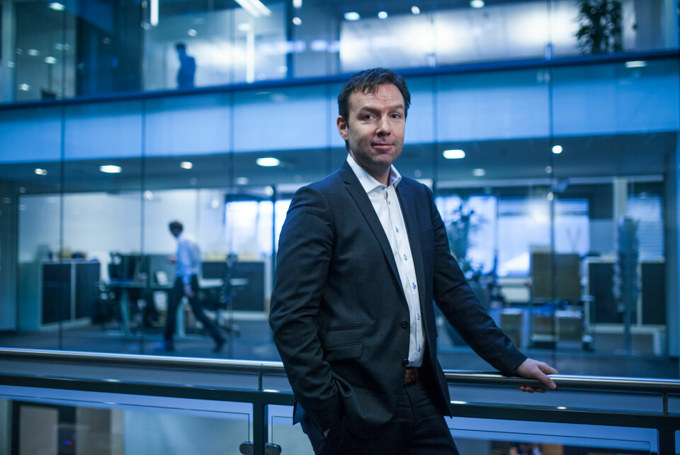 SAMHANDLING OG KOMMUNIKASJON: Martin Flatsetø, administrerende direktør i Unit4 Norge er spendt på mottakelsen av Slack-integrasjon i ERP-løsningen Unit4 Business World. (Pressefoto: Unit4)