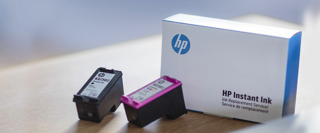 BLEKK ØYEBLIKKELIG: HP lanserer nå Instant Ink-løsningen også i Norge. (Foto: HP)