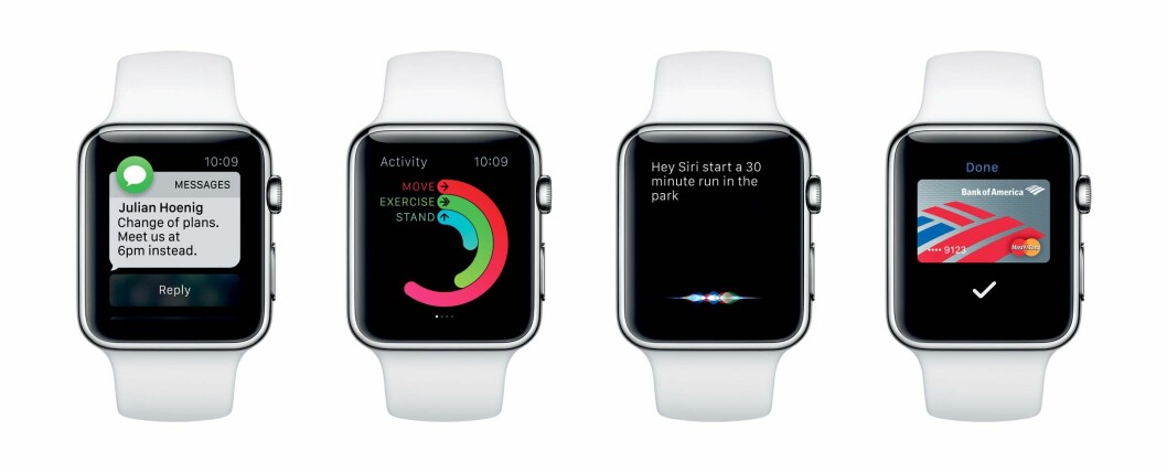 LANG VENTING: De første Apple Watch-kundene fikk belage seg på ventetid før de endelig kunne sette klokken på håndleddet. (Foto: Apple)