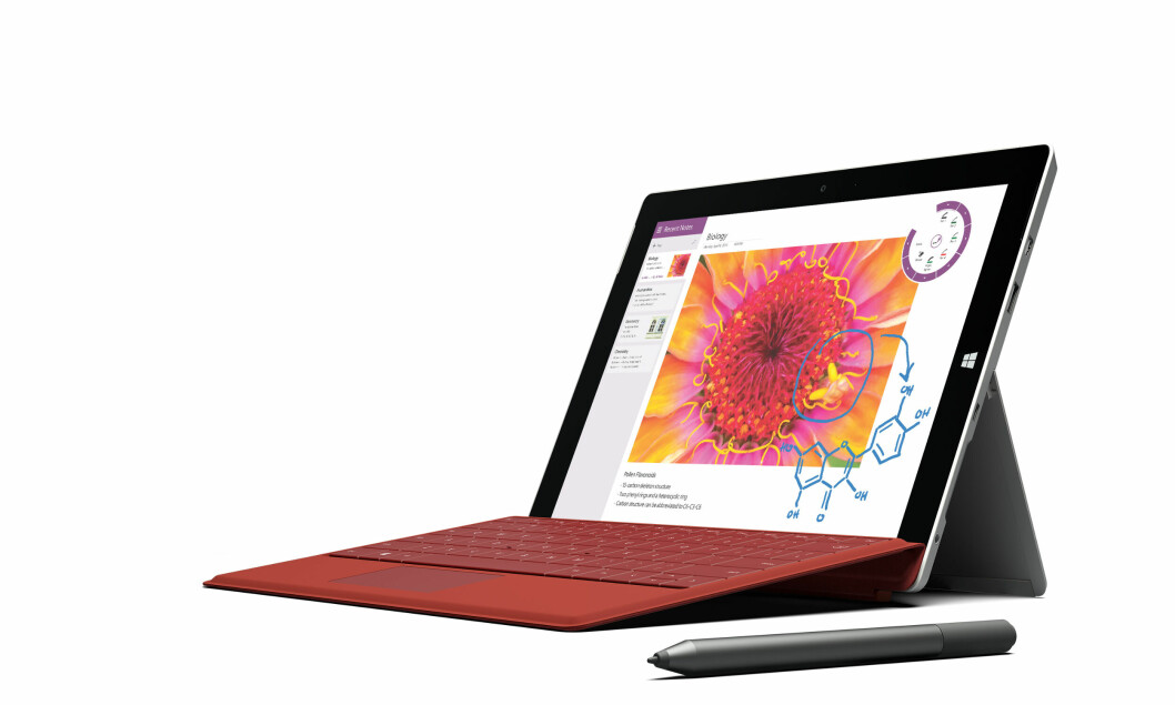 UNDER PANSERET: Ny Surface Pro 3 beholder utseenedet, men får ny intern maskinvare-kombo. Foto: Microsoft.