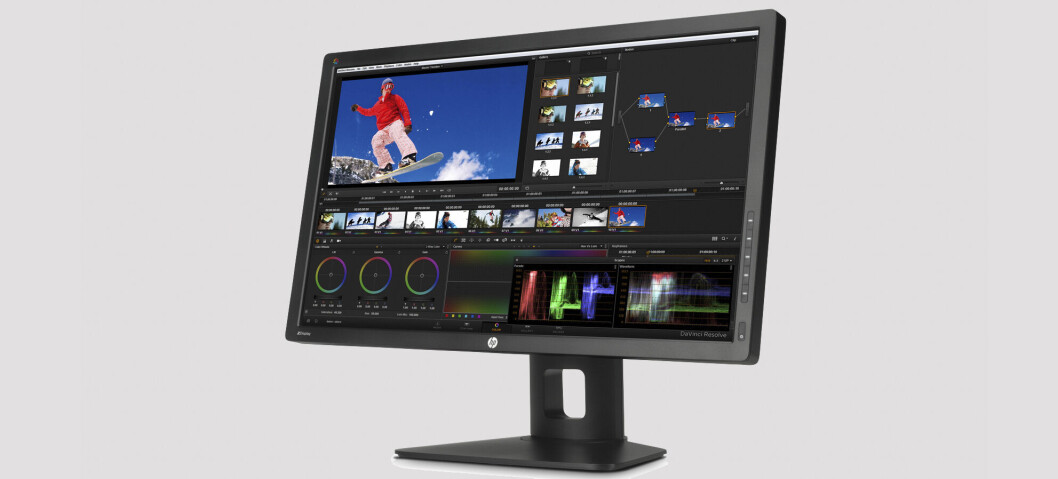 PROFF: Prisen til tross, her leverer HP en meget proff monitor. (Foto: HP) PROFF: Prisen til tross, her leverer HP en meget proff monitor. (Foto: HP)