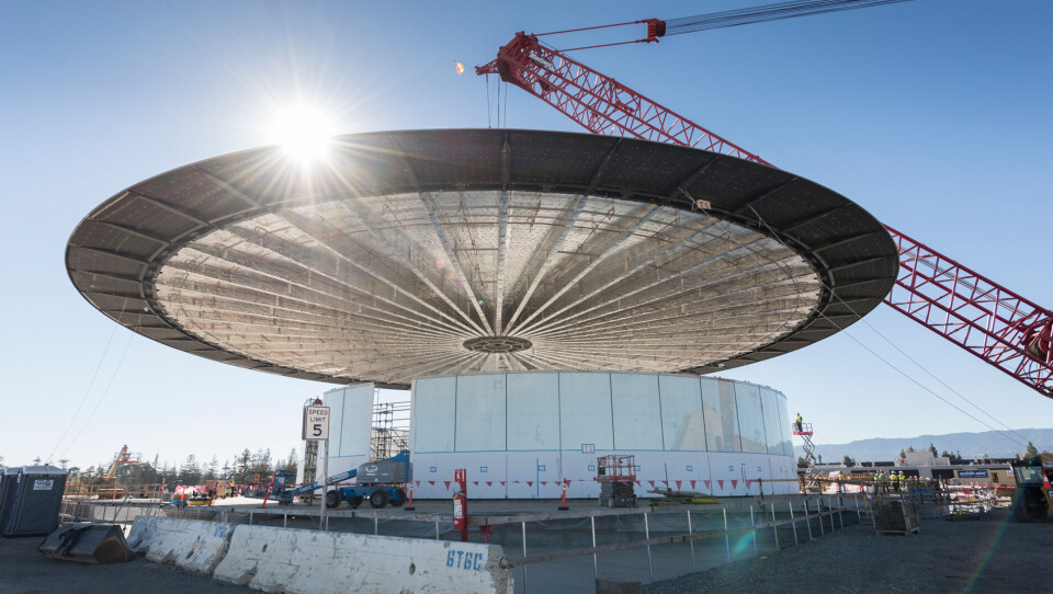 UFO: Apple vil helst ikke at vi kaller taket for en UFO. (Foto: Apple)
