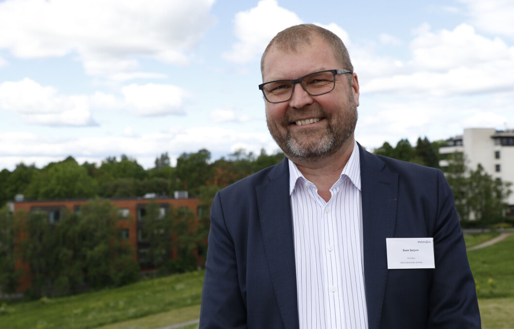 POSITIV: Sven Seljom, norgessjef i helseteknologiselskapet Evondos, registrerer at folk flest er mer positive til omsorgsteknologi nå enn før. (Foto: Evondos) POSITIV: Sven Seljom, norgessjef i helseteknologiselskapet Evondos, registrerer at folk flest er mer positive til omsorgsteknologi nå enn før. (Foto: Evondos)