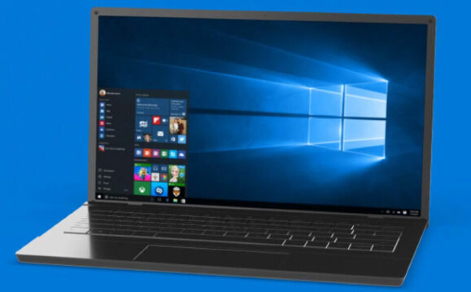 STRÅLENDE HØST: Treg levering av endelig Windows 10 betyr forsinket levering av nye PC-er med OS-et. Foto: Microsoft