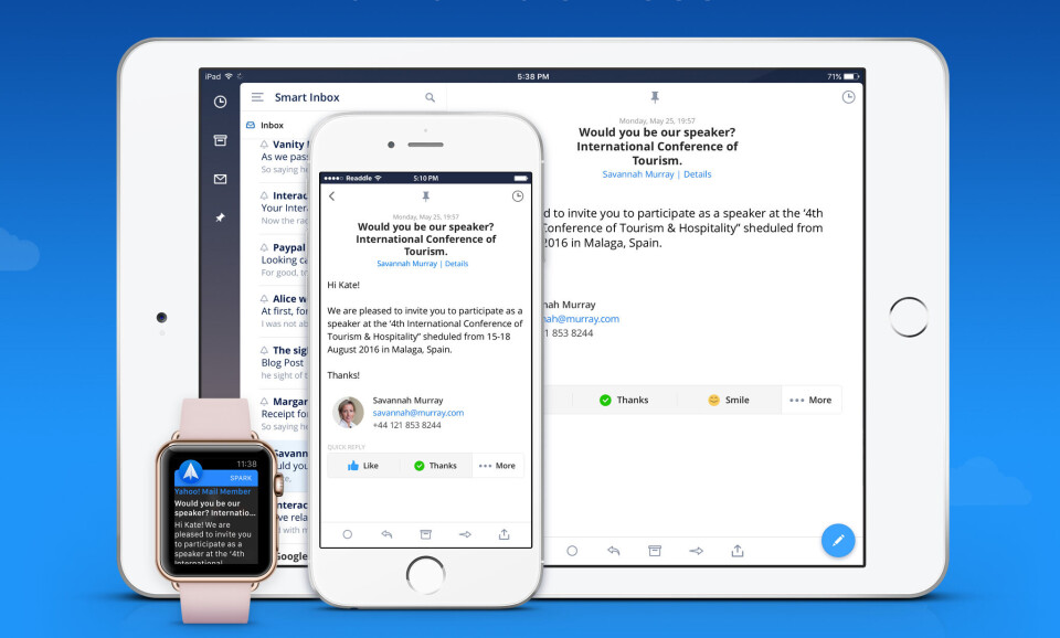 READDLE: Spark for IOS - den siste epostklienten du trenger (Foto: Readdle) READDLE: Spark for IOS - den siste epostklienten du trenger (Foto: Readdle)