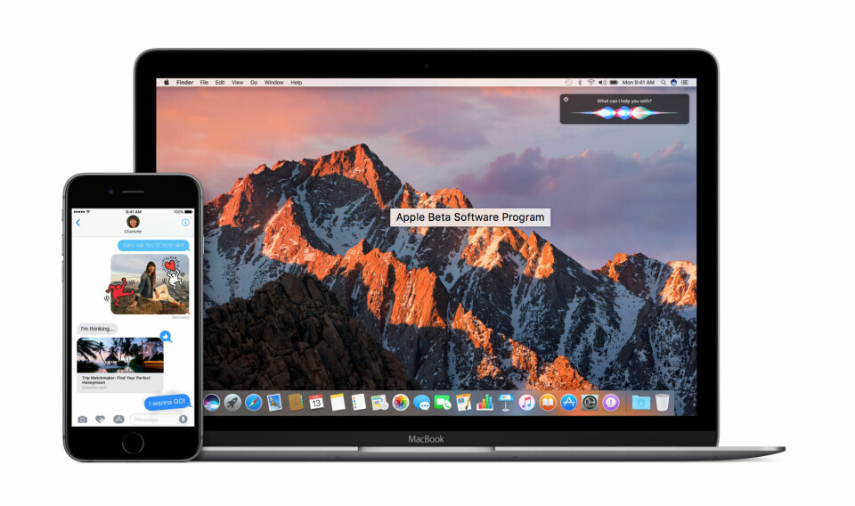 BETA: Betautgaver av macOS og iOS er klare for offentlig testing. (Foto: Apple)