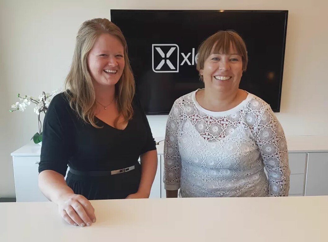 ERP-support: Gunhild Markegård og Ingvild Bruksås skal hjelpe Xledger-kundene.