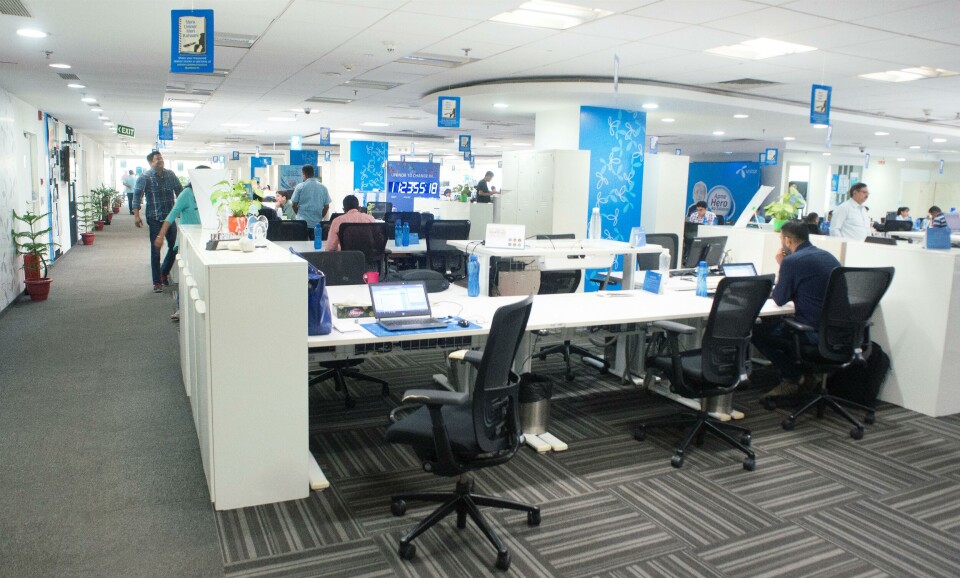 HAR BEILERE: Telenor India, som skiftet navn fra Uninor i fjor, er mulig oppkjøpskandidat i det opphetede indiske markedet. Foto: Dag-Rune Z. Vollen HAR BEILERE: Telenor India, som skiftet navn fra Uninor i fjor, er mulig oppkjøpskandidat i det opphetede indiske markedet. Foto: Dag-Rune Z. Vollen