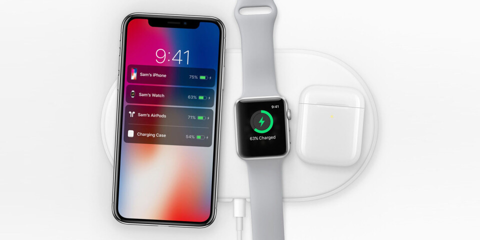 AIR: Kontaktfri lading over Qi-standarden. (Foto: Apple) AIR: Kontaktfri lading over Qi-standarden. (Foto: Apple)