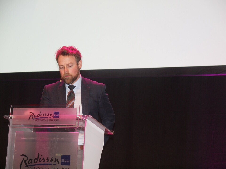 Næringsminister Torbjørn Røe Isaksen lover at alle bedrifter skal kunne starte søknadsprosessen til pengestøtte i en ny, digital portal i løpet av år 2020 (Arkivfoto: Stine Marie Hagen) Næringsminister Torbjørn Røe Isaksen lover at alle bedrifter skal kunne starte søknadsprosessen til pengestøtte i en ny, digital portal i løpet av år 2020 (Arkivfoto: Stine Marie Hagen)