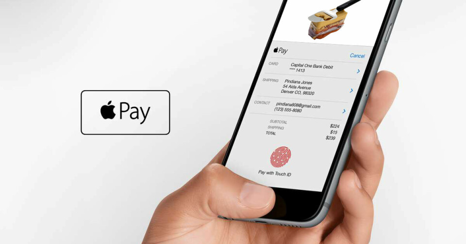 $$$: Sikker mobilbetaling og på nett snart mulig med Apple Pay også her til lands. Foto: Apple
