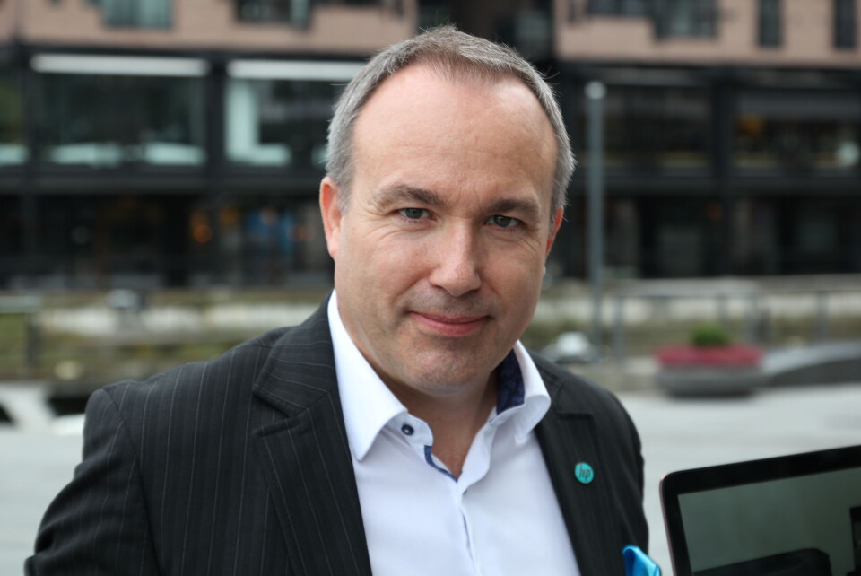 NYE MARKEDER: HP satser kraftig på 3Dprint, men vet ennå ikke helt hvor det bærer, sier Verner Hølleland. (Foto: Atle Skretting) NYE MARKEDER: HP satser kraftig på 3Dprint, men vet ennå ikke helt hvor det bærer, sier Verner Hølleland. (Foto: Atle Skretting)