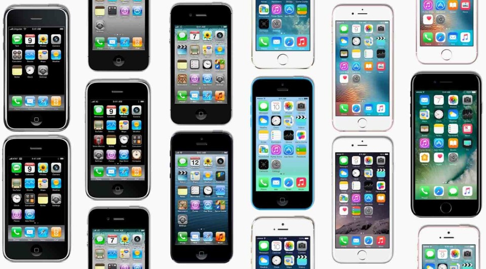 X: Ett tiår med mobil-innvasjon fra Cupertino. (Foto: Apple)