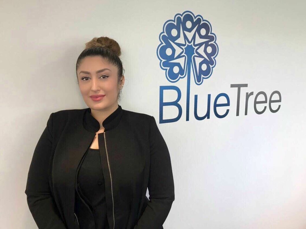 FRA PHONERO: Nettverksleverandøren Bluetree har ansatt Sara Aisha Khan fra Phonero som ny selger. (Foto: Bluetree)