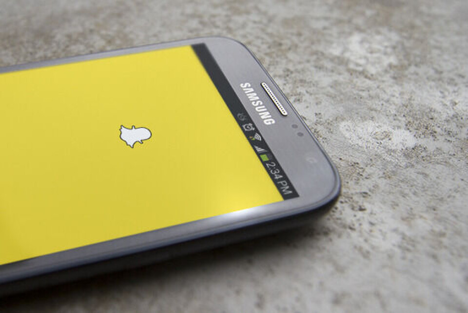 SNAP: 80 prosent av alle barn og unge i alderen 9-18 år bruker Snapchat.(Foto: Snap) SNAP: 80 prosent av alle barn og unge i alderen 9-18 år bruker Snapchat.(Foto: Snap)