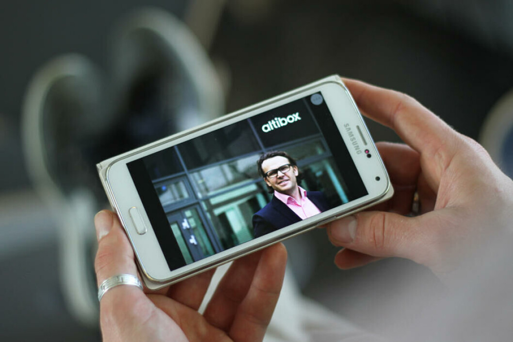 GOD FART: Adm. dir. Thomas Skjelbred i Altibox topper nok en gang statistikken fra Netflix. Foto: Pressefoto Altibox GOD FART: Adm. dir. Thomas Skjelbred i Altibox topper nok en gang statistikken fra Netflix. Foto: Pressefoto Altibox