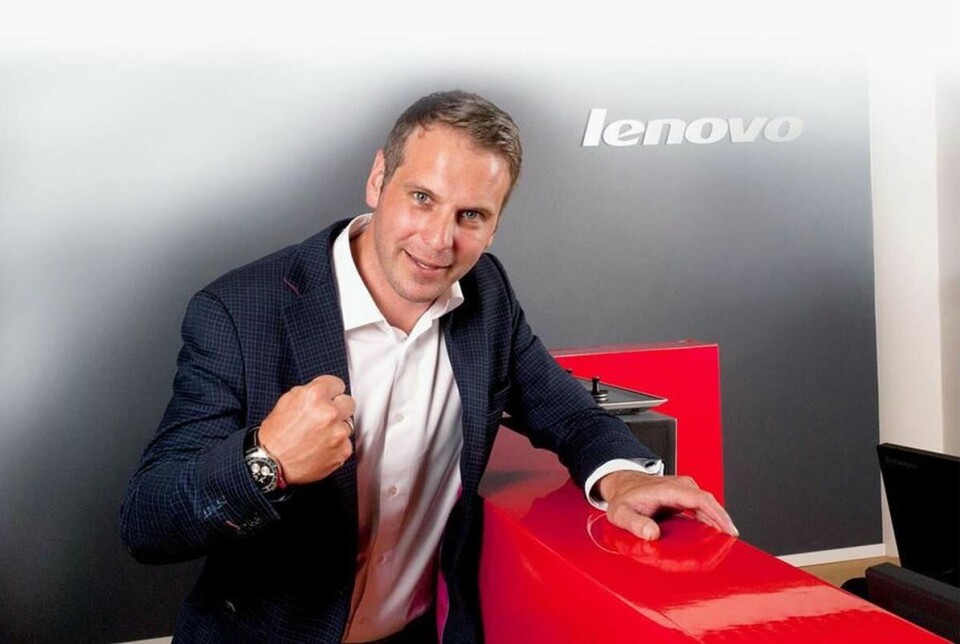 PARTNERFOKUS: Anders Lersveen forteller at 98,5 prosent av omsetningen går via kanalen. (Foto: Lenovo) PARTNERFOKUS: Anders Lersveen forteller at 98,5 prosent av omsetningen går via kanalen. (Foto: Lenovo)