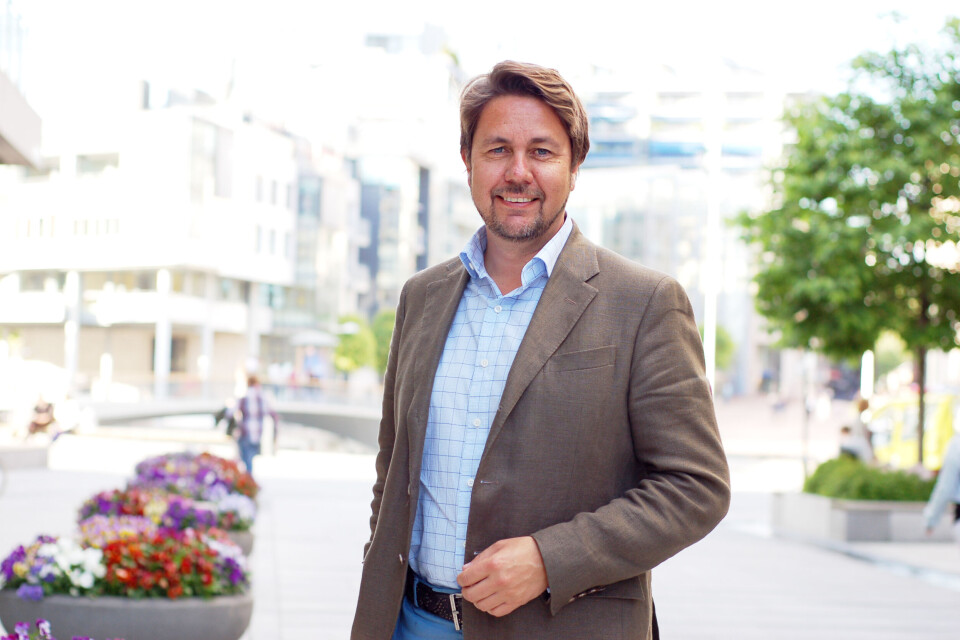 VIPPS KONKURRENT: Arild Hustad i Link Mobility inngår et samarbeid med Bankbridge om betalingstjenester. (Foto: IDG) VIPPS KONKURRENT: Arild Hustad i Link Mobility inngår et samarbeid med Bankbridge om betalingstjenester. (Foto: IDG)