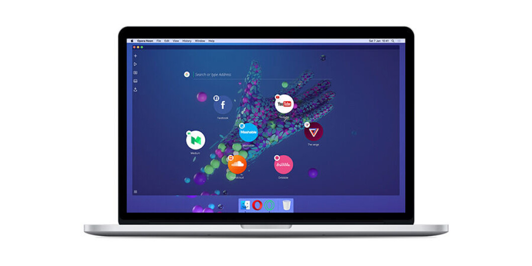NEON: Nettleser med egen desktop (Foto: Opera) NEON: Nettleser med egen desktop (Foto: Opera)