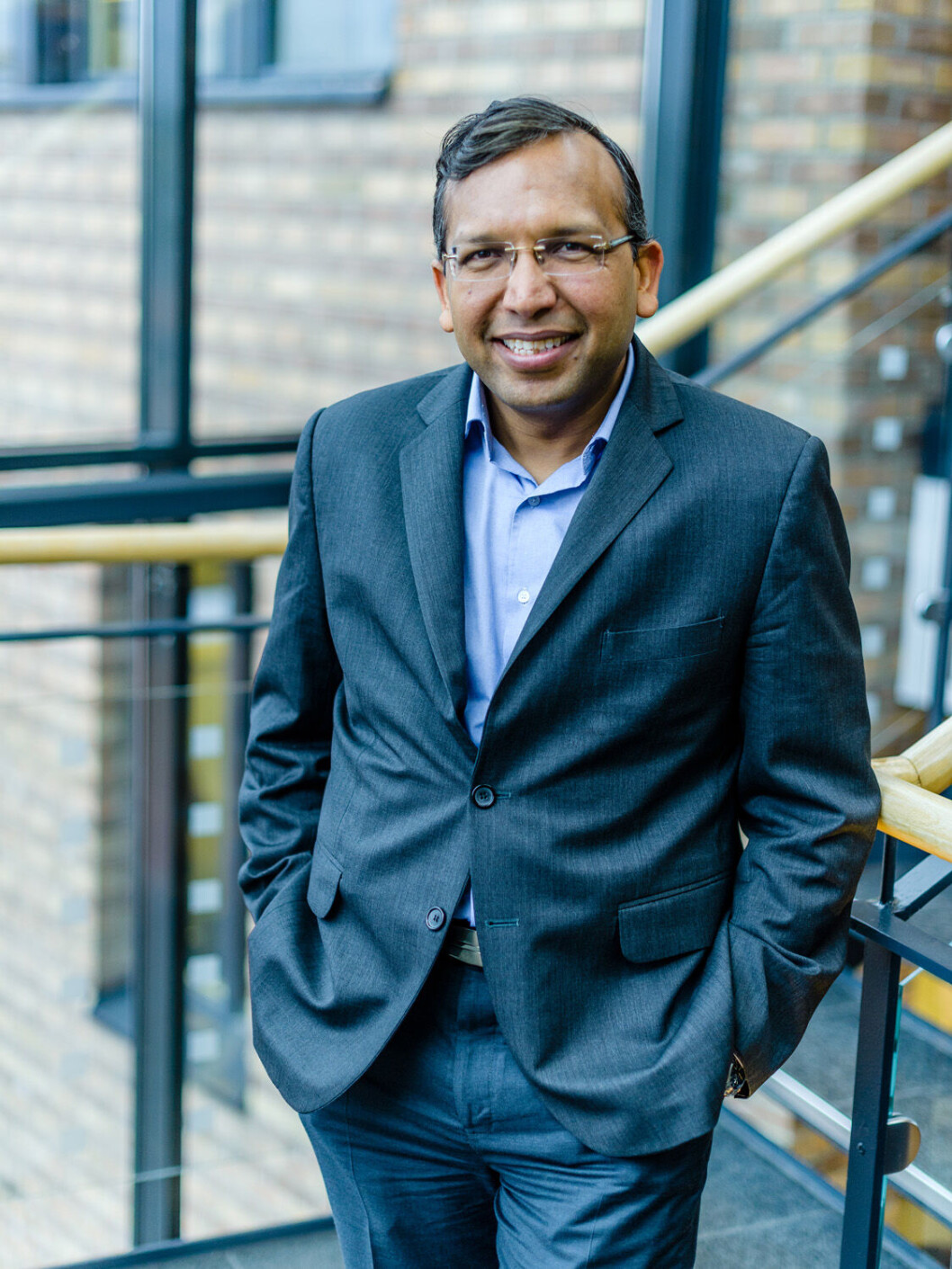 INNOVATIVT MØTESTED: Capgeminis Norgessjef Anil Agarwal annonserer etablering av informasjonssenter for innovasjon. Foto: Pressefoto Capgemini/Jon Skille Amundsen INNOVATIVT MØTESTED: Capgeminis Norgessjef Anil Agarwal annonserer etablering av informasjonssenter for innovasjon. Foto: Pressefoto Capgemini/Jon Skille Amundsen