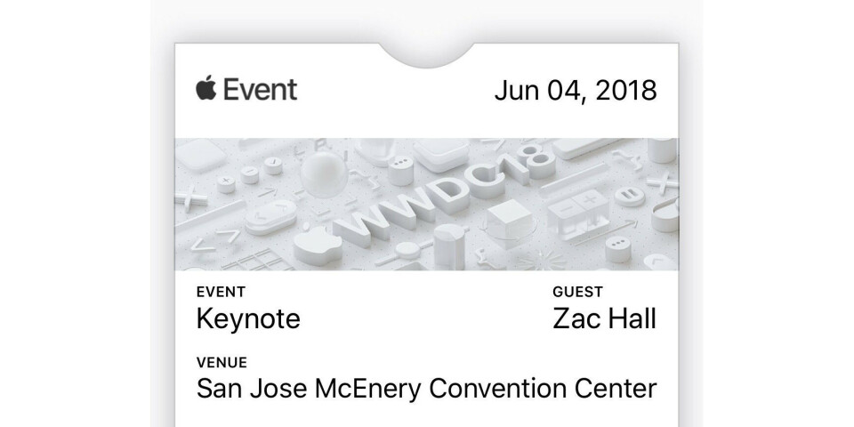 WWDC: Video fra åpningstalen? (Foto: Twitter/Zac Hall/Apple) WWDC: Video fra åpningstalen? (Foto: Twitter/Zac Hall/Apple)
