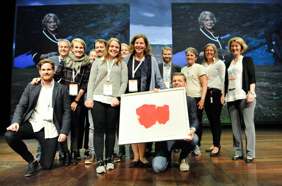 PRISVINNERE: På fjorårets Digitaliseringskonferanse var det Nav som ble hedret med digitaliseringsprisen. (Foto: Difi/Stig Weston) PRISVINNERE: På fjorårets Digitaliseringskonferanse var det Nav som ble hedret med digitaliseringsprisen. (Foto: Difi/Stig Weston)