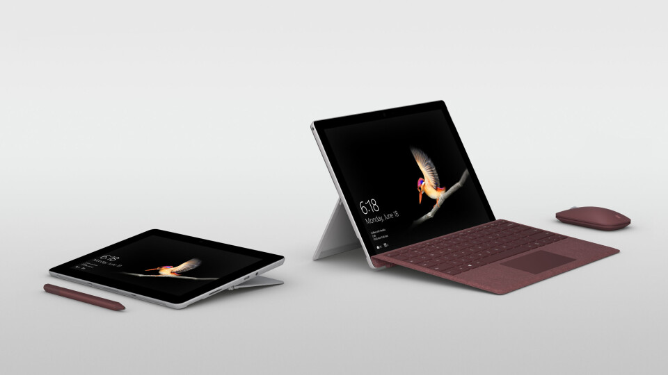 BRUKANES NETTBRETT: Microsoft lanserer Surface Go, en titommers hybrid-nettbrett beregnet for allsidig profesjonell bruk. (Foto: Microsoft Pressefoto) BRUKANES NETTBRETT: Microsoft lanserer Surface Go, en titommers hybrid-nettbrett beregnet for allsidig profesjonell bruk. (Foto: Microsoft Pressefoto)