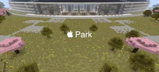 Apple Park i Minecraft