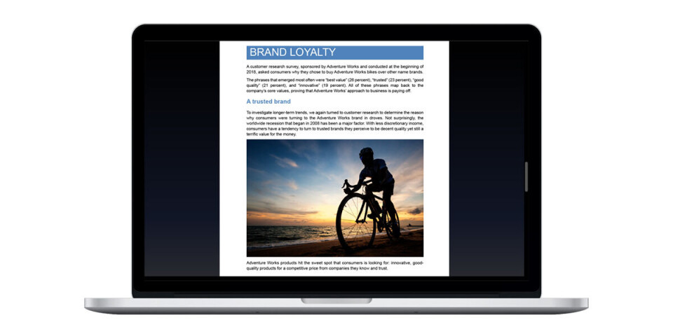 MAC: Full fokus i Word 2019 for Mac. (Foto: Microsoft) MAC: Full fokus i Word 2019 for Mac. (Foto: Microsoft)