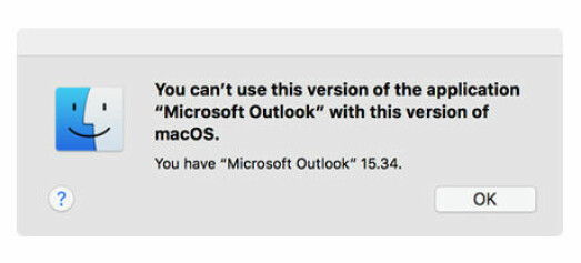 Microsoft Office på macOS High Sierra beta