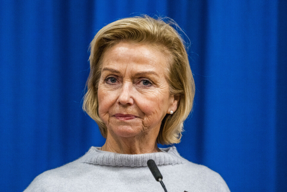 BILLIGERE: Basert på nye opplysninger i saken om NIFs organisering og økonomi, her representert ved idrettspresident Berit Kjøll, har Datatilsynet redusert det varslede gebyret til 1.250.000 kroner. (Foto: NTB/Håkon Mosvold Larsen) BILLIGERE: Basert på nye opplysninger i saken om NIFs organisering og økonomi, her representert ved idrettspresident Berit Kjøll, har Datatilsynet redusert det varslede gebyret til 1.250.000 kroner. (Foto: NTB/Håkon Mosvold Larsen)