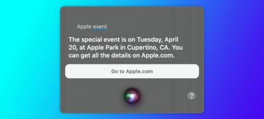 Hei Siri, når er det Apple-event?