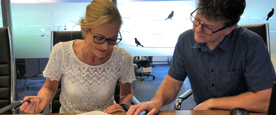 VALGTE POWEL IGJEN: Administrerende direktør Mona Askmann i Norgesnett og selskapets leder for digitalisering, Jo Morten Sletner. (Foto: Norgesnett) VALGTE POWEL IGJEN: Administrerende direktør Mona Askmann i Norgesnett og selskapets leder for digitalisering, Jo Morten Sletner. (Foto: Norgesnett)