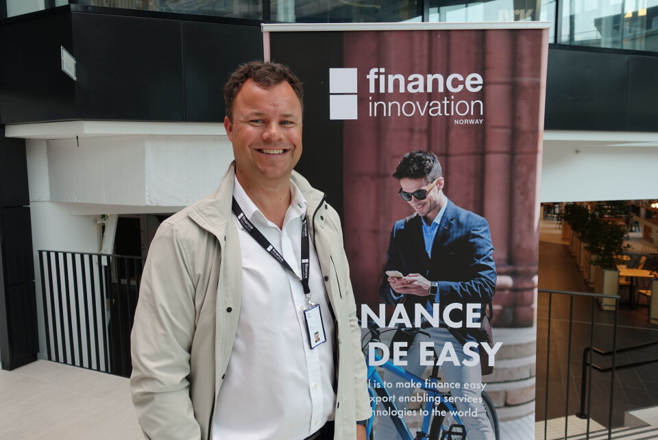 INVITERER: Atle Sivertsen i Finance Innovation inviterer nå nyoppstartete fintechselskaper til å søke om plass i den nye inkubatoren som åpnes til høsten i Bergen. (Foto: Stig Øyvann)