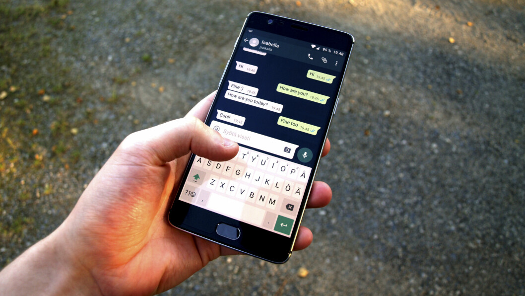 KRYPTERT: Whatsapp er tilgjengelig på alle plattformer og har kryptering som fremste slagord. (Foto: Santeri Vilnamäki/Wikimedia Commons)