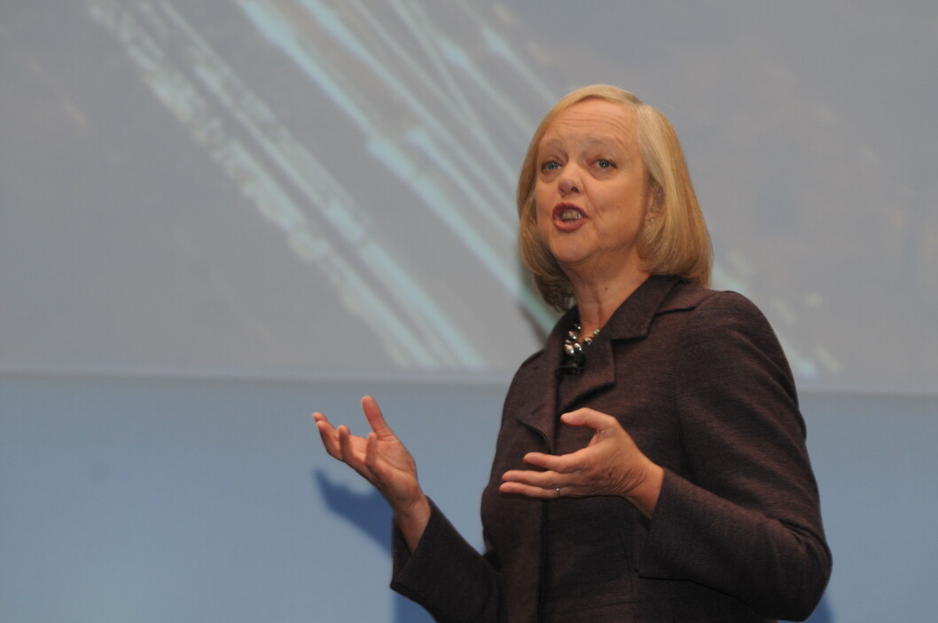 SLANKER HPE: Meg Whitman vil kvitte seg med rundt 5000 ansatte fra slutten av året og framover. (Foto: IDG) SLANKER HPE: Meg Whitman vil kvitte seg med rundt 5000 ansatte fra slutten av året og framover. (Foto: IDG)