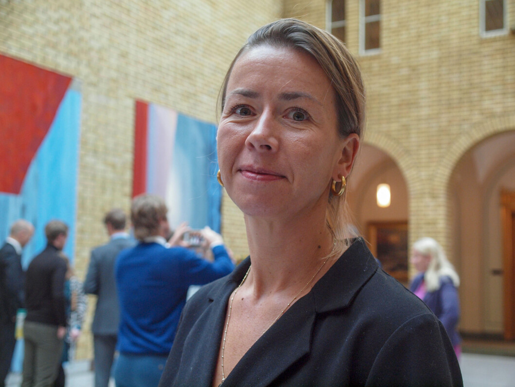 IKKE FORNØYD: Heidi Austlid i IKT-Norge er ikke fornøyd med årets statsbusjett. Hun mener Regjeringen ikke griper den opplagte sjansen det er til å satse stort på fremtiden norsk it-næring.
(Foto: Frank Johnsen). IKKE FORNØYD: Heidi Austlid i IKT-Norge er ikke fornøyd med årets statsbusjett. Hun mener Regjeringen ikke griper den opplagte sjansen det er til å satse stort på fremtiden norsk it-næring.
(Foto: Frank Johnsen).