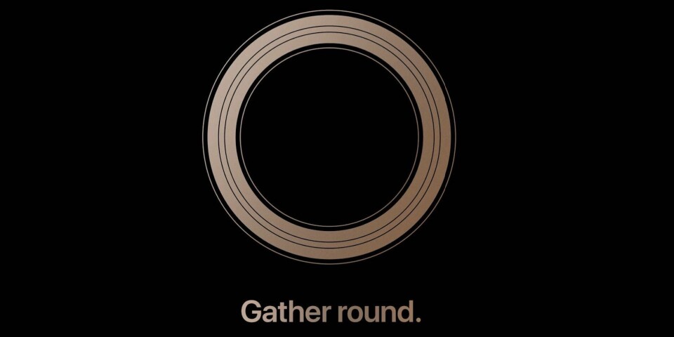 120918: Hold av denne datoen. I mellomtiden kan du spekulere i denne mytstiske invitasjonen. (Foto: Apple)