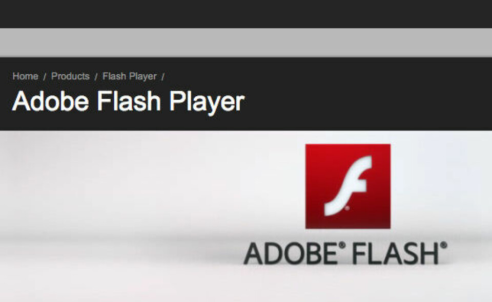 SLUTT: Nå har Adobe bestemt siste dag for produktet Adobe Flash Player. (Ill: Adobe)