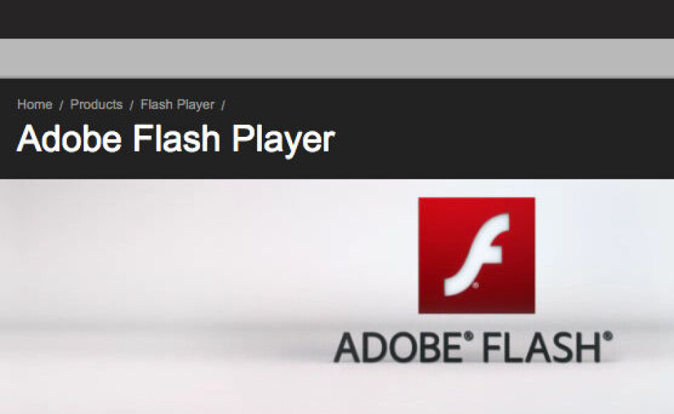 SLUTT: Nå har Adobe bestemt siste dag for produktet Adobe Flash Player. (Ill: Adobe) SLUTT: Nå har Adobe bestemt siste dag for produktet Adobe Flash Player. (Ill: Adobe)